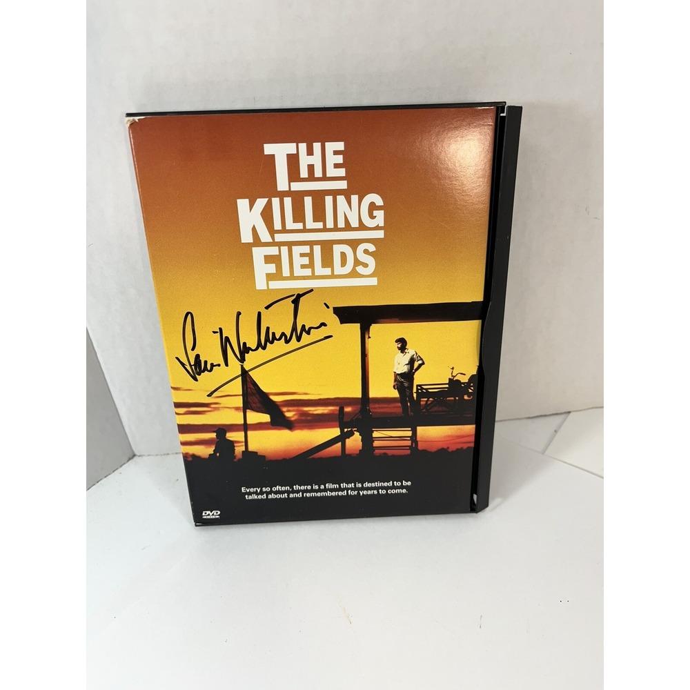 The Killing Fields (DVD, 1984) Snapcase! Sam Waterston Signature